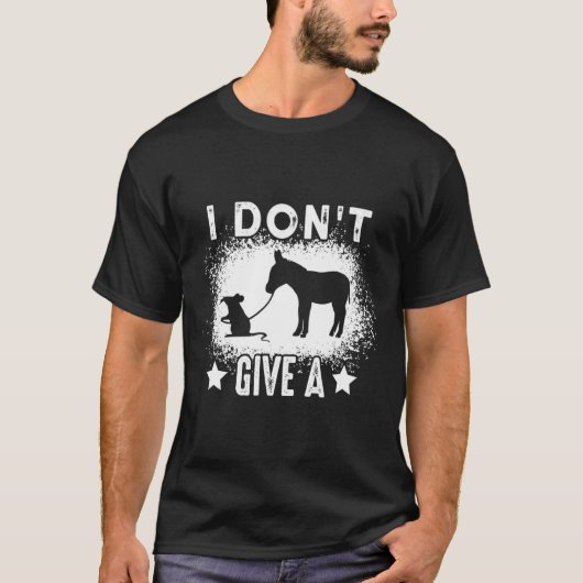 気にしないラットの漂白されたと言う1 Tシャツ (正面)