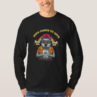 気にしない猫 ネコ好きな人 ネコママ 子猫 ネコパパ 1 Tシャツ