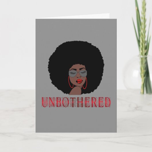 気にしない カード (正面)