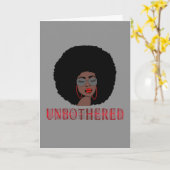 気にしない カード (黄色い花)