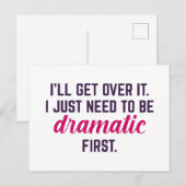 気にしない ポストカード (正面/裏面)