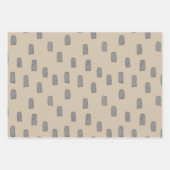 気にしない ラッピングペーパーシート (正面)