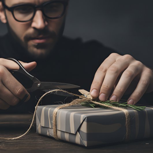 気にしない ラッピングペーパーシート