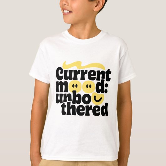 気にしない Tシャツ (正面)