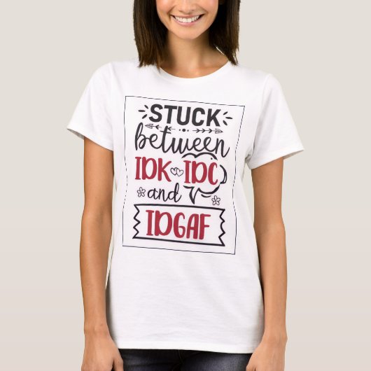 気にしない Tシャツ (正面)