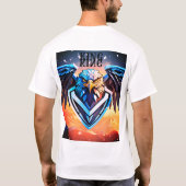 気にしない Tシャツ (裏面)