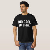 気にしない Tシャツ (正面フル)