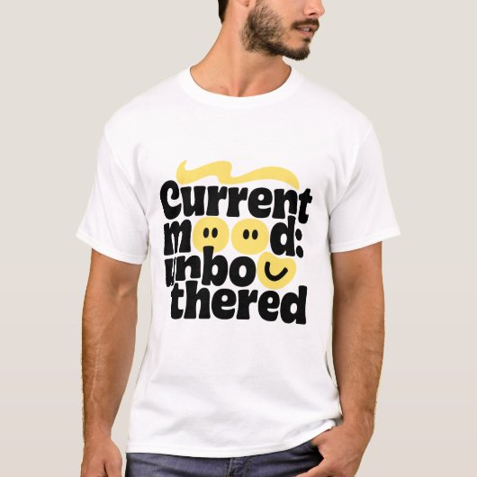 気にしない Tシャツ (正面)