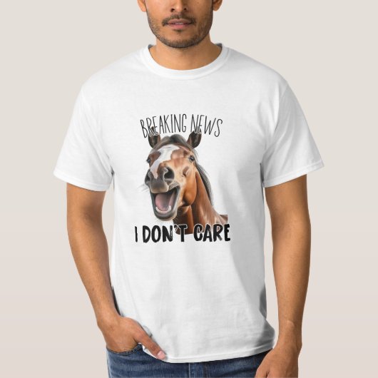 気にしないTシャツ Tシャツ (正面)