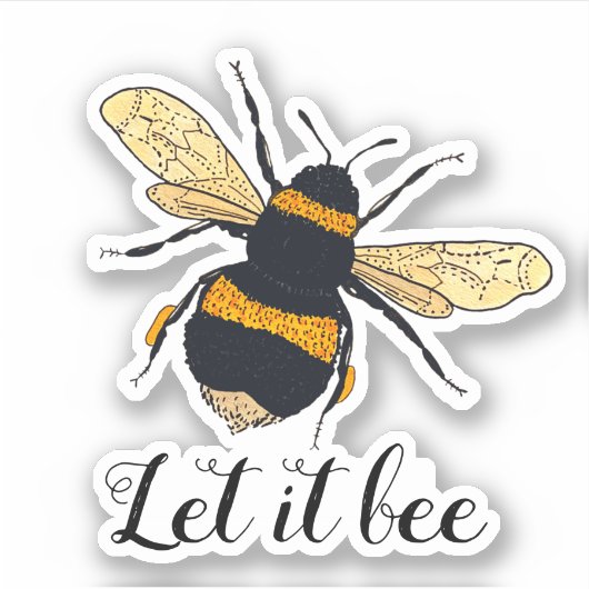 気にしなさい シール (正面)