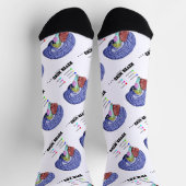 気にするな…脳の解剖学の精神液 ソックス (上部)