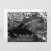 気にする人 ポストカード (正面/裏面)