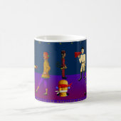 気にとめないマグ不条理演劇 コーヒーマグカップ (中央)