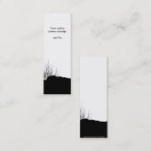 気になることから勇気かしおりを来ます スキニー名刺 (正面/裏面)