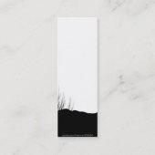 気になることから勇気かしおりを来ます スキニー名刺 (裏面)