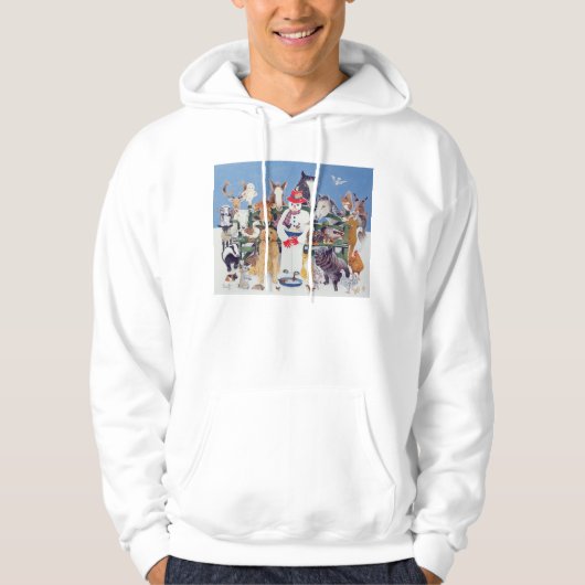 気になること パーカ (正面)