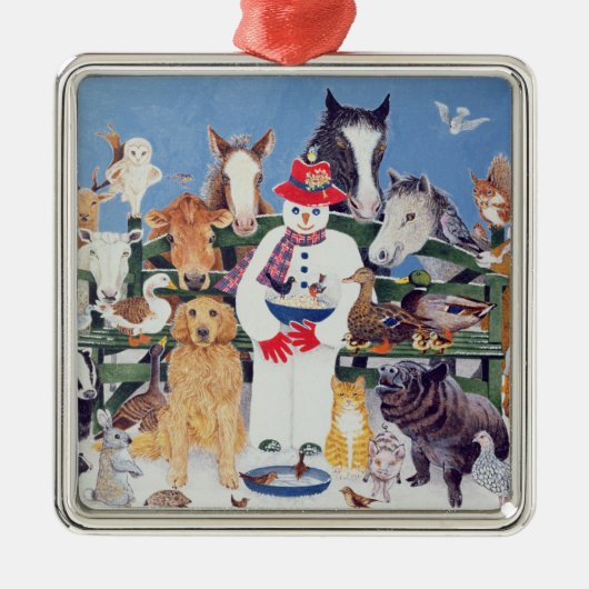 気になること メタルオーナメント (正面)