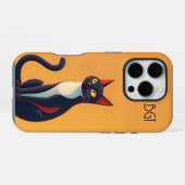 気になるネコ iPhoneケース (裏面横)