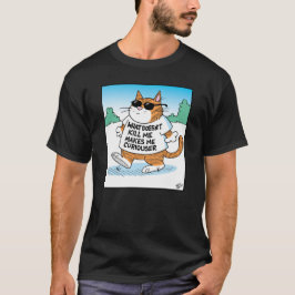 気になるネコ Tシャツ