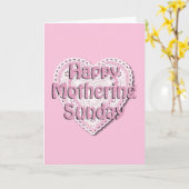 気になる日曜日 カード (黄色い花)