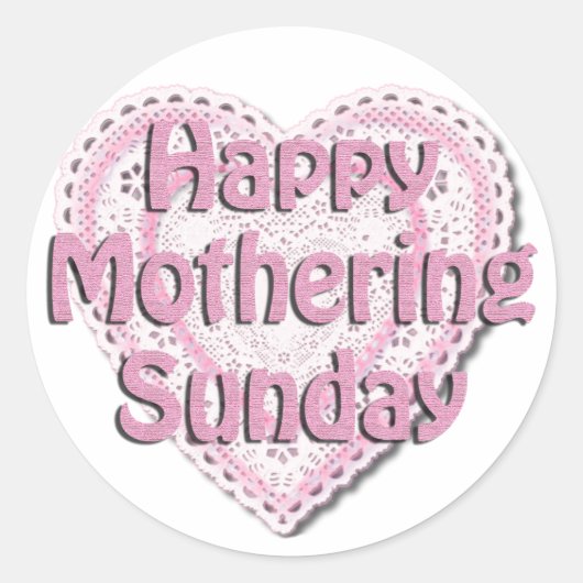 気になる日曜日 ラウンドシール (正面)