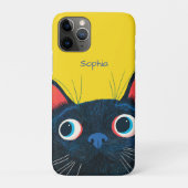 気になる黒猫 Case-Mate iPhoneケース (裏)