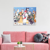 気にの キャンバスプリント (インサイチュ (リビング))