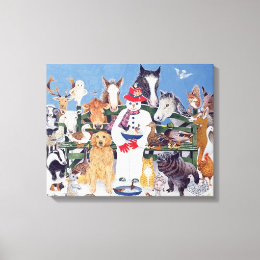 気にの キャンバスプリント (正面)