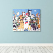 気にの キャンバスプリント (インサイチュ (ウッドフロア))