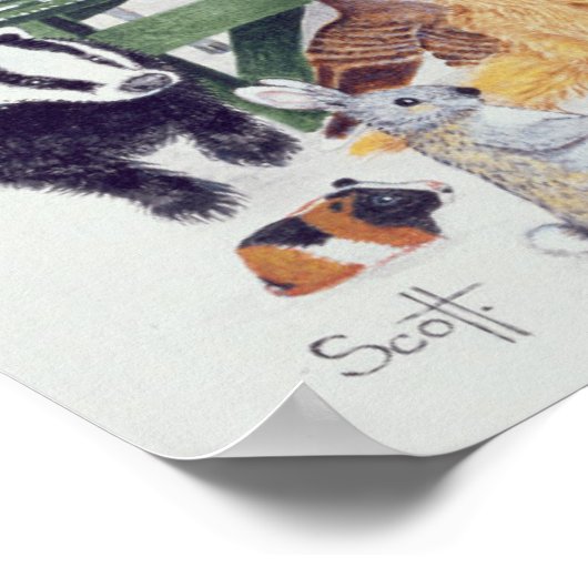 気にの ポスター (角)