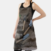 「気には若い苗を育てている」デザイナー エプロン (インサイチュ)