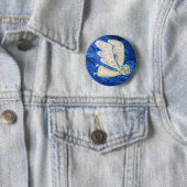 気にオブソウルエンジェル飛んでいる&ベビーピンペンダント 缶バッジ (インサイチュ)