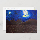 気にソウル・エンジェル絵画アのはがき ポストカード (正面/裏面)