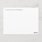 気にソウル・エンジェル絵画アのはがき ポストカード (裏面)