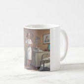 気にパーソナライズされた:思いやりのマグカップのTouch コーヒーマグカップ (正面右)