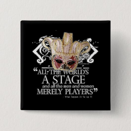 気に入った引用文 缶バッジ (正面)