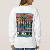 気に入った スウェットシャツ (裏面)