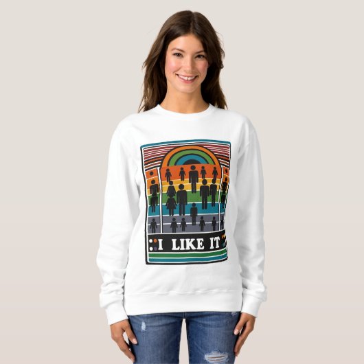 気に入った スウェットシャツ (正面フル)