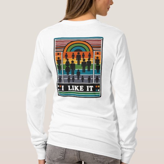 気に入った Tシャツ (裏面)