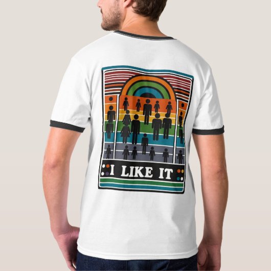 気に入った Tシャツ (裏面)