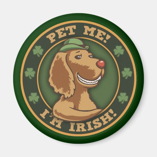 気に入って！アイルランド人だ マグネット (正面)