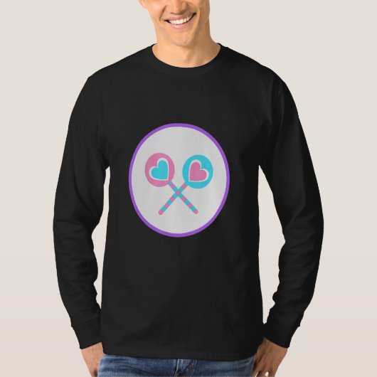 気に共有の衣装レインボーハロウィーンアドル Tシャツ (正面)