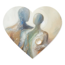 気に抽象芸術印象派アートステッカー