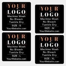 気に指示とサイズの正方形の黒い衣服