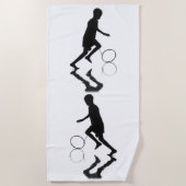 気に無料 ビーチタオル (正面)