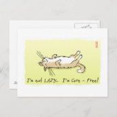 気に猫 ポストカード (正面/裏面)