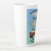 気に耳石 カフェラテマグ (正面)