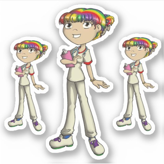 気に シール (正面)