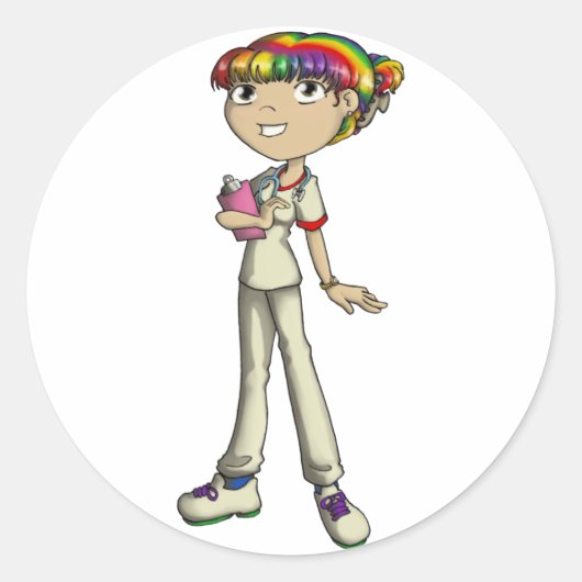 気に ラウンドシール (正面)