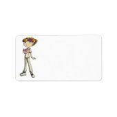 気に ラベル (正面)